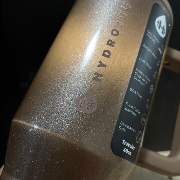 HydroJug Shimmering Bronze Bottle - Picture 4 of 6